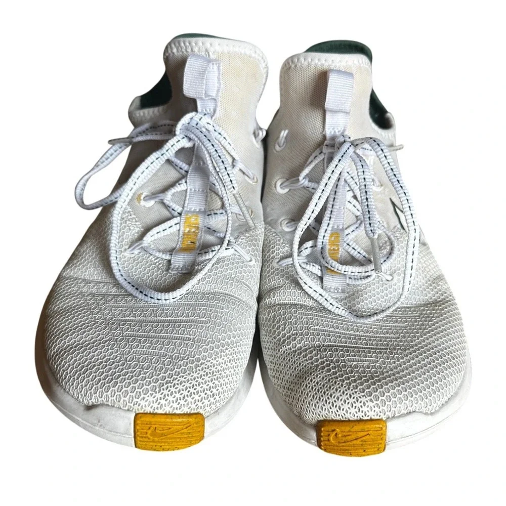Nike Free TR 8 White Green Bay Packers Sneakers Men's 10